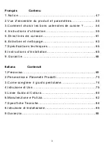 Preview for 3 page of amzchef YL-CF6705 Instruction Manual