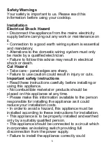 Preview for 5 page of amzchef YL-IF7007S-3B1B3B1B Instruction Manual