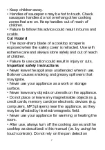 Preview for 7 page of amzchef YL-IF7007S-3B1B3B1B Instruction Manual