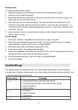 Preview for 21 page of amzchef YL-IF7007S-3B1B3B1B Instruction Manual