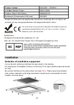 Preview for 25 page of amzchef YL-IF7007S-3B1B3B1B Instruction Manual