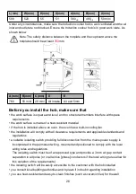 Preview for 26 page of amzchef YL-IF7007S-3B1B3B1B Instruction Manual