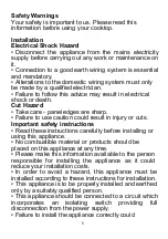 Preview for 5 page of amzchef YL-IF7018S-5B5B3B1B Instruction Manual