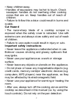 Preview for 7 page of amzchef YL-IF7018S-5B5B3B1B Instruction Manual