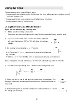 Preview for 21 page of amzchef YL-IF7226S-2B2B3B2B2B Instruction Manual