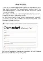 Предварительный просмотр 20 страницы amzchef ZM1507 Instruction Manual