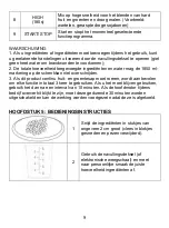 Предварительный просмотр 11 страницы amzchef ZM5003 User Manual