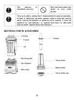 Предварительный просмотр 25 страницы amzchef ZM5003 User Manual