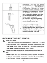 Предварительный просмотр 50 страницы amzchef ZM5003 User Manual