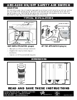 Предварительный просмотр 1 страницы Anaheim Automation ARC-4200 Quick Manual