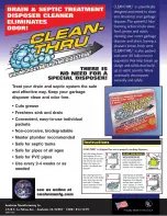 Anaheim Automation Clean-Thru Specification Sheet preview