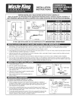 Anaheim Automation Waste King 500 Installation Instructions Manual preview