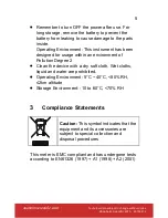 Предварительный просмотр 5 страницы Anaheim Scientific M150 User Manual