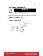 Предварительный просмотр 10 страницы Anaheim Scientific M150 User Manual