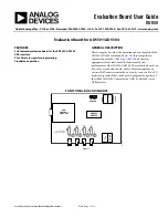 Preview for 1 page of Analog Devices AD5501 User Manual