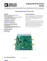 Preview for 1 page of Analog Devices AD8338-EVALZ User Manual