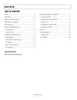 Preview for 2 page of Analog Devices AD9510 User Manual