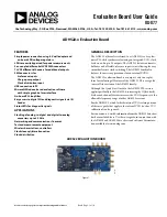 Analog Devices AD9522 Series User Manual preview