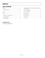 Preview for 2 page of Analog Devices AD9953YSVZ Instruction Manual