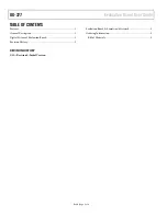 Preview for 2 page of Analog Devices ADA4830-1BCP-EBZ User Manual