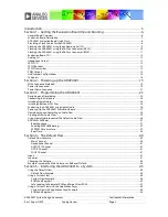 Предварительный просмотр 2 страницы Analog Devices ADAV4601 System Design Document