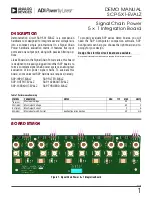 Analog Devices ADI Power SCP-5X1-EVALZ Demo Manual предпросмотр