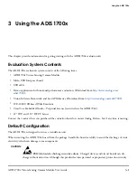 Предварительный просмотр 15 страницы Analog Devices ADIS1700 Series User Manual