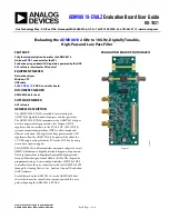 Analog Devices ADMV8818-EVALZ User Manual preview