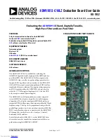 Analog Devices ADMV8913-EVALZ User Manual preview