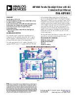 Analog Devices ADP-8860 Manual предпросмотр