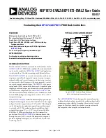 Предварительный просмотр 1 страницы Analog Devices ADP1872-EVALZ User Manual