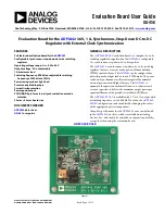 Analog Devices ADP2442-EVALZ User Manual предпросмотр