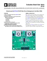 Предварительный просмотр 1 страницы Analog Devices ADP5034 User Manual