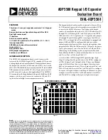 Analog Devices ADP5588 Manual предпросмотр