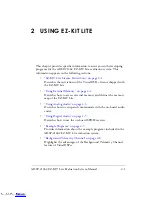 Preview for 41 page of Analog Devices ADSP-21262 EZ-KIT Lite Manual