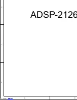 Preview for 89 page of Analog Devices ADSP-21262 EZ-KIT Lite Manual