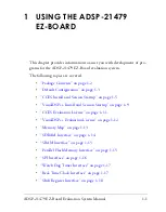 Preview for 21 page of Analog Devices ADSP-21479 EZ-Board Manual