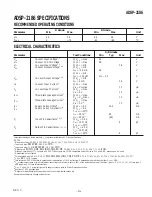 Preview for 13 page of Analog Devices ADSP-2186 Specification Sheet