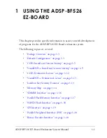 Preview for 23 page of Analog Devices ADSP-BF526 EZ-Board Manual