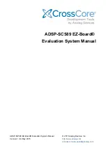 Analog Devices ADSP-SC589 EZ-Board Manual предпросмотр