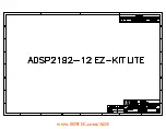 Предварительный просмотр 42 страницы Analog Devices ADSP2192-12 EZ-KIT LITE Manual