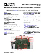 Preview for 1 page of Analog Devices ADuCM350 User Manual