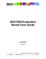 Preview for 1 page of Analog Devices ADV7604 User Manual