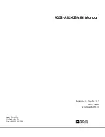 Preview for 1 page of Analog Devices ADZS-AD2428MINI Manual