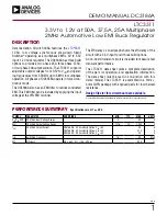 Preview for 1 page of Analog Devices DC3186A Demo Manual