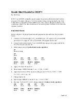 Preview for 1 page of Analog Devices DC371 Quick Start Manual