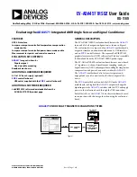 Analog Devices EV-ADA4571RSDZ User Manual предпросмотр