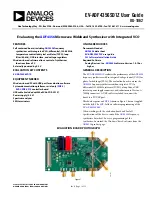 Analog Devices EV-ADF4356SD1Z User Manual preview