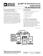 Analog Devices EVAL-AD1940EB Manual предпросмотр