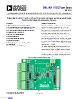 Analog Devices EVAL-AD4111SDZ User Manual предпросмотр